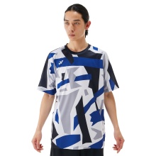 Yonex Sport T-shirt Practice Graphic 16743 (100% Polyester) 2025 navy blue Men's